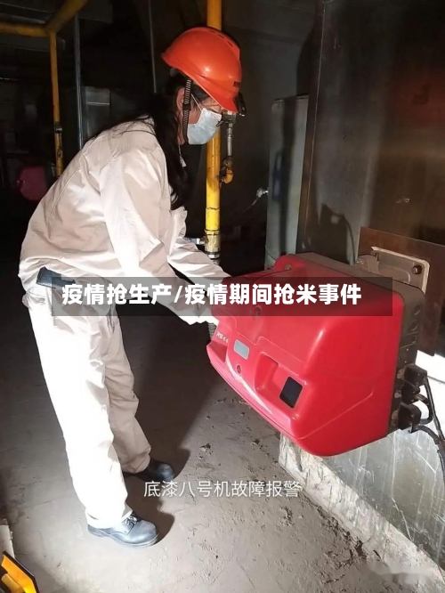 疫情抢生产/疫情期间抢米事件