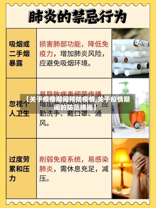 【关于疫情期间预防疫情,关于疫情期间的防范措施】